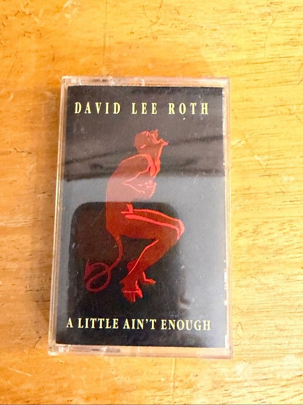 David Lee Roth A Little Ain’t Enough Vintage Cassette Tape 1991 (9093)